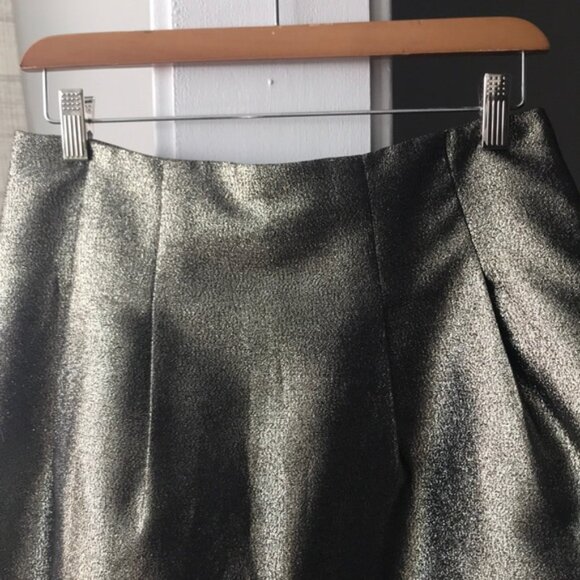 Madewell Metallic Mini Skirt - Picture 2 of 3